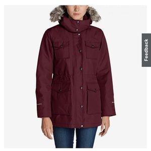 Eddie Bauer Westbridge Parka Size 3X Color DKBerry
